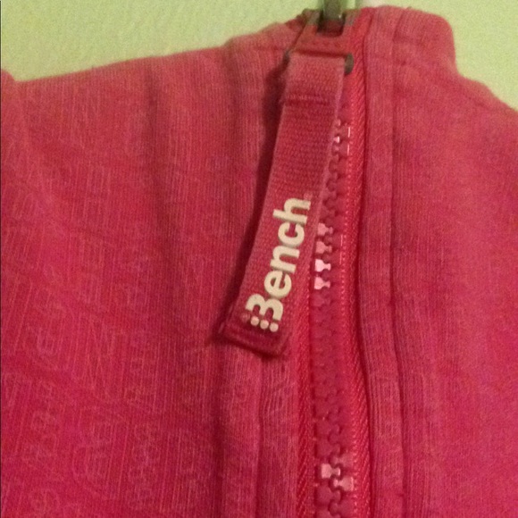 Bench Hot Pink Zip-Up Sweater - Picture 3 of 5